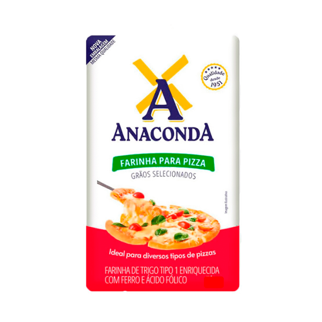 Farinha de Trigo Especial para Pizza Anaconda